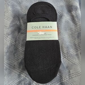 COLE HAAN Liner Socks, Black